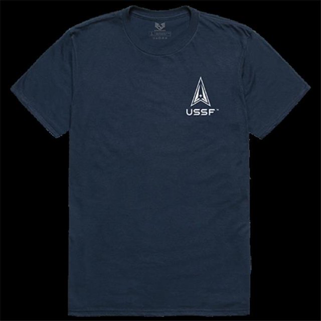 Rapid Dominance RS2-SF5-NVY-02 US Space Force5 Relaxed Graphic T-Shirt, Navy - Medium