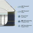 Serta Clarks Hill 11" Plush Mattress Innerspring; FiberglassFree
