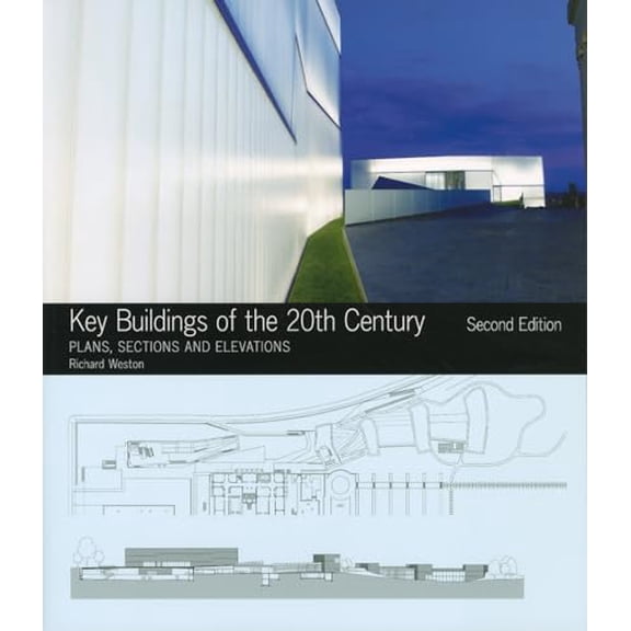 Pre-Owned Key Buildings of the 20th Century: Plans, Sections and Elevations [With CDROM] (Paperback) 0393733114 9780393733112