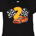 thumbnail image 4 of Inktastic Number Two Race Car Boys or Girls Baby Bodysuit, 4 of 5