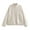 Beige, variant on Womens Casual Jacket Coat Concealed Button Collar Long Sleeve Coats Casual Fashion Solid Color Top with Pocket