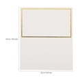 thumbnail image 2 of WEUVEB White Foldable Table Place Cards Smooth Writing for Events and Banquets 200Pcs, 2 of 8