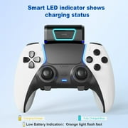 Uberwith Rechargeable Battery Pack Compatible with PS5 Dualsense/Edge Controller,Play and Charge Kit for Playstation 5 Controller,2000mAh with LED Indicator,USB Type-C Charging Cable