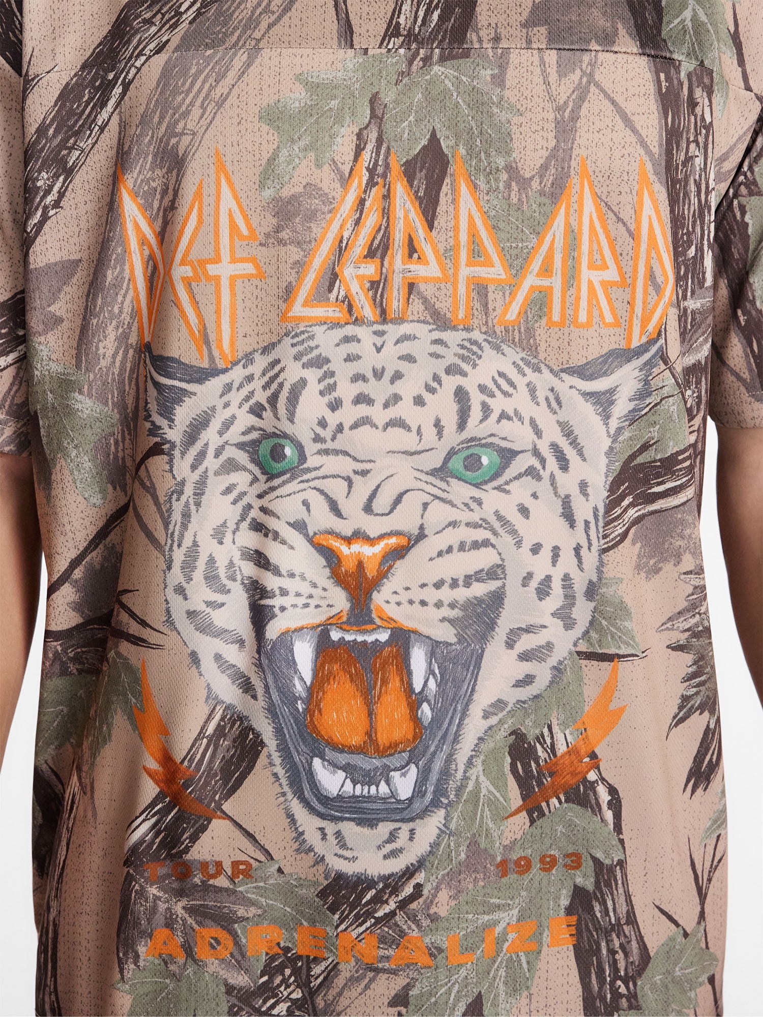 Def Leppard Men's and Big Men's Jersey with Short Sleeves, Sizes S-3XL
