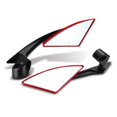 thumbnail image 1 of Espejo Retrovisor Triangular para Moto Rojo MIKELS ., 1 of 3