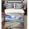 thumbnail image 3 of 3D Cielo Azul Nube Desierto Paisaje Funda de edredón Set Ropa de Cama Set Funda Nórdica, 3 of 3