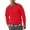 Mens Sweatshirts & Hoodies Red, variant on Fleece Lined Sweatshirts for Men Crewneck Long Sleeve Shirts Mens Casual Color Block Pullover Thermal Warm Basic Athletic Workout Sweatshirt Tops