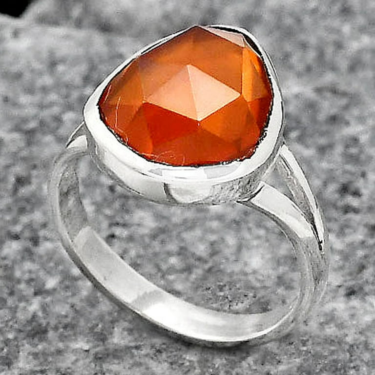 Lab created shop padparadscha sapphire