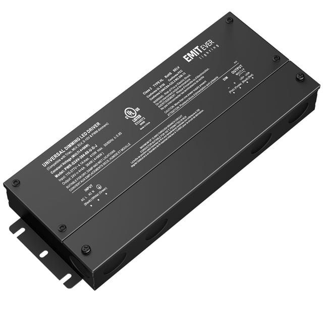 Controlador LED EMITEVER 384 W regulable 24 V 5 en 1 a prueba de agua IP67