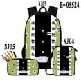 thumbnail image 4 of 3PC-3D Anime Demon Slayer: Blade Character Clothes Polyester Breathable School Bag Three-piece Set Backpack Satchel Pen Case, 4 of 6