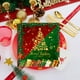thumbnail image 5 of Servilletas Navideñas Rojas, Verdes y Doradas con Diseño de Árbol de Navidad (Paquete de 20) | Vajilla Desechable para Fiestas | Papel Multicolor | 16,5 X 16,5 Cm | Decoración Festiva, 5 of 6
