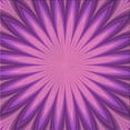 thumbnail image 1 of Ahgly Company Machine Washable Indoor Square Transitional Crimson Purple Area Rugs, 6' Square, 1 of 7