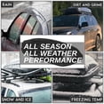 thumbnail image 5 of DNA Motoring PT-ZTL-8293-BK Universal 12.7 Cubic Feet Textured Black Cargo Rooftop Travel Storage Box with Secure Key Lock, 5 of 7