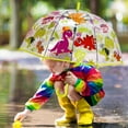 thumbnail image 3 of MGH 2 PCS Kids Clear Umbrellas for Rain Dome Bubble Umbrella Windproof for Toddler Boys Girls, 3 of 8