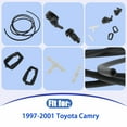 thumbnail image 3 of Windshield Water Wiper Washer Nozzle & Connector Duct Kit for 1997-2001 Camry, 3 of 6