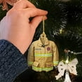 thumbnail image 6 of Fire Department Ornaments, Firefighter Ornament, Fireman Ornament, Firefighter Hanging Ornaments for Car Hanging Accessories, Car Pendant for Rear View Mirror, Gifts for Firefighters Friends Family, 6 of 6