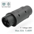 thumbnail image 4 of Sae Adaptor Iec 62196 2 To J1772 Type 1 Electric Cars Charging Ev Vehicle Charger One Side Connecto, 4 of 5