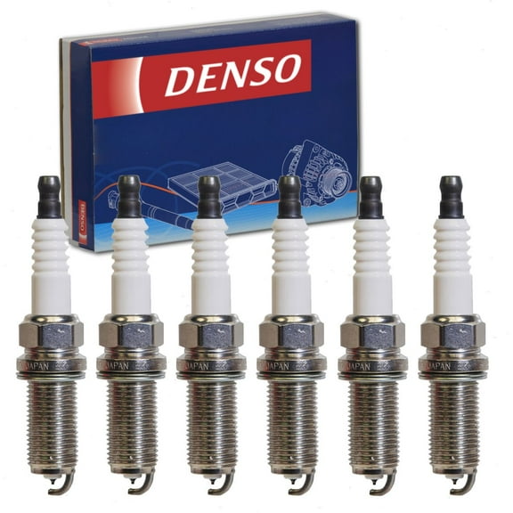 6 pc DENSO Iridium Long Life Spark Plugs compatible with Subaru Legacy 3.0L 3.6L H6 2008-2017