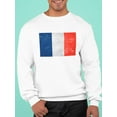 thumbnail image 2 of France National Flag Design. Sweatshirt Men -Image by Shutterstock, Male Large, 2 of 4