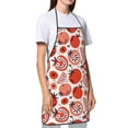 thumbnail image 3 of Fuzoiu Hand Drawn Tomatoes Print Waterproof Apron, Kitchen Apron for Women Men Chef, Apron for Christmas Dinner Party Cooking Baking Crafting House Cleaning Kitchen, 3 of 7