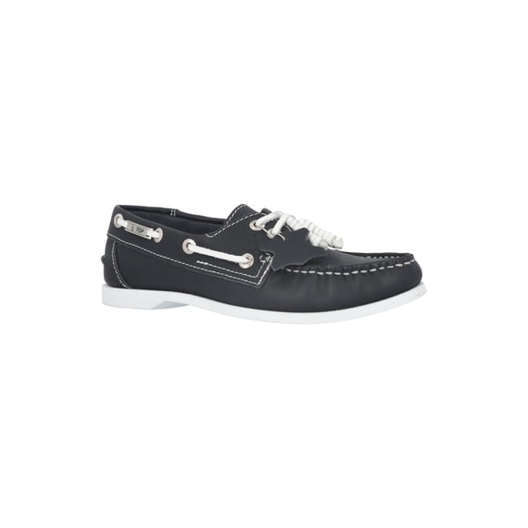 Zapato estilo Top Sailer, piel genuina, náutico, proceso artesanal, color marino talla 25 Top Sailer Clásico, náutico, casual
