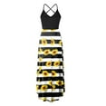 thumbnail image 5 of SMihono Robe d'Été Grande Taille pour Femmes 2023 Robes pour Femmes Été Grande Taille Manches Courtes Ample à Fleurs Longues Robes Robe d'Été Robes Boho, 5 of 5