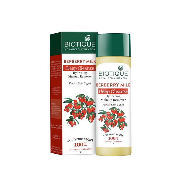 Biotique Bio Berberry Limpiador Hidratante Para Todo Tipo De Piel 120Ml I Receta Ayurvédica I Extractos Botánicos