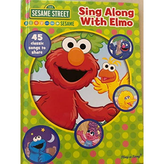 Pre-Owned Sing Along with Elmo: 45 classic songs to share. BOOK ONLY Paperback