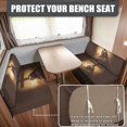 thumbnail image 2 of FOR U DESIGNS Sloth Cross Pattern 2 Pieces RV Dinette Cushion Covers Scratch-Resistant RV Couch Cover Wear-Resistan Sofa Furniture Protector Camper Seat Covers Dinette Booth, 2 of 7