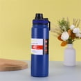 thumbnail image 1 of Stainless Steel Insulated Water Cup Stainless Steel And Vacuum Insulated Daily Leisure Sports Car Water Bottle 1000ML, 1 of 6