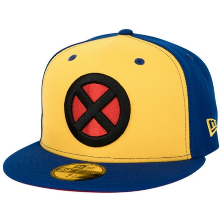 X-Men Logo Vintage Colorway New Era 59Fifty Fitted Hat-7 1/8 Fitted