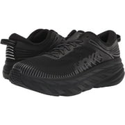 VISIT THE HOKA STORE HOKA11105100BB Bondi 7 Mens Shoes Size 9, Color: Black/Black