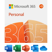 Microsoft 365 Personal 15-Month Download + Audio Technica Headphones