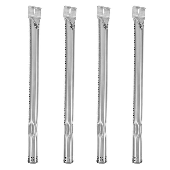 4pcs Stainless Steel Gas Grill Burner Tube Replacement Parts BBQ Supplies