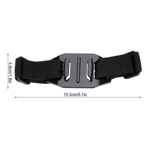 Soporte De Cinturón Ajustable Para GoproXiaoYi, Correa Ligera Y Duradera Con Grabación Estable, Se Adapta A La Mayoría De Cascos De Ciclismo, Adecuado Para Ciclismo,