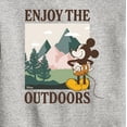 thumbnail image 3 of Disney - Enjoy The Outdoors Mickey - Toddler & Youth Crewneck Fleece Sweatshirt, 3 of 5