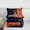Orange Deepblue, variant on jejeloiu Rugby Ball Twin Comforter Sets,Red Black Bedding Set For Boys Kids Reversible 2pcs