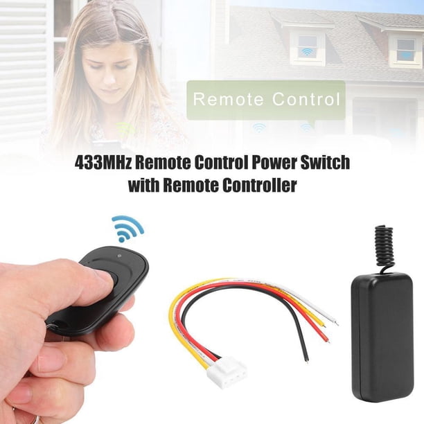 Control Remoto Likrtyny Interruptor Botón Transmisor RF 433 MHz 5-12V Para Luz LED