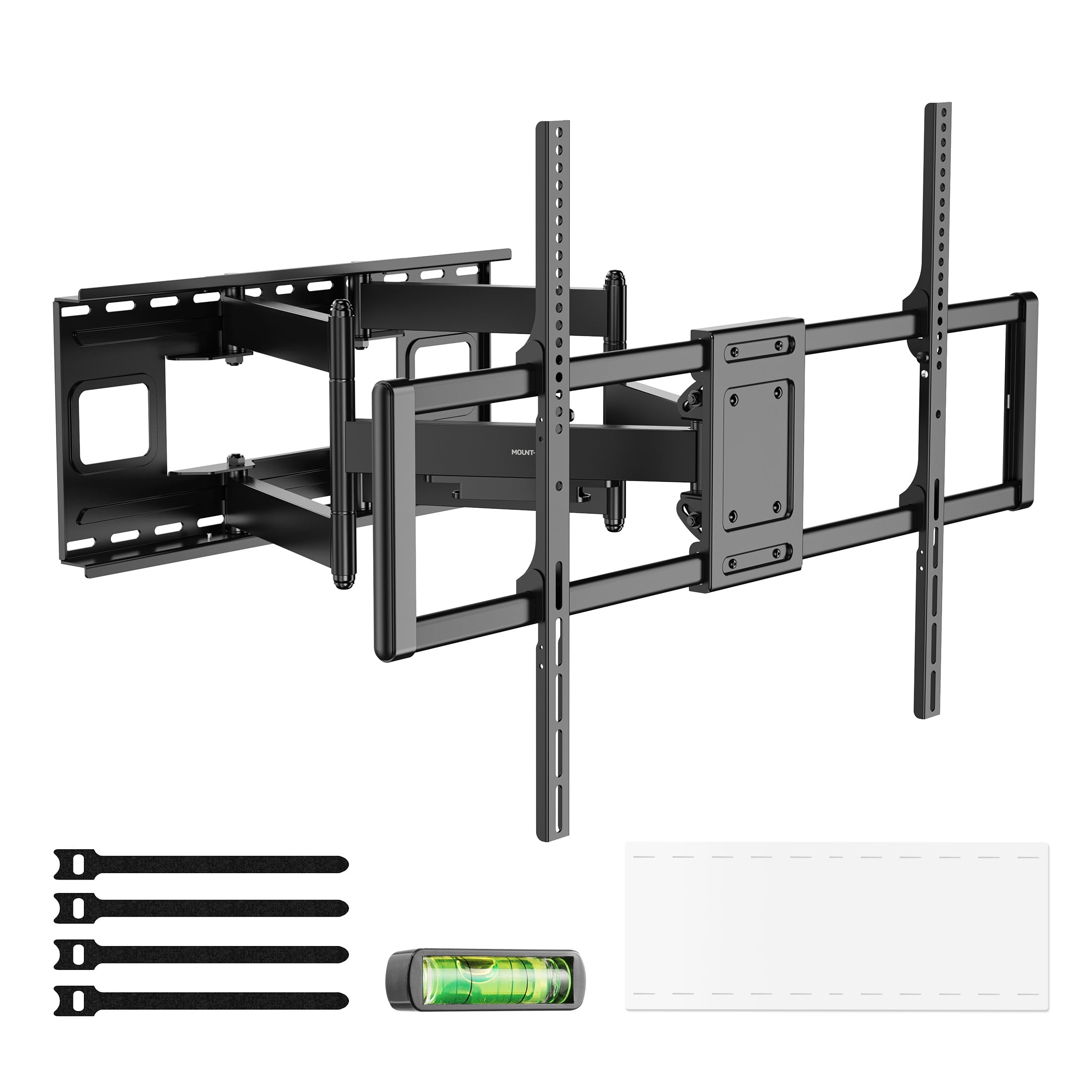 Mount-It! Heavy Duty XXL Full Motion Tv Mount, 60" to 120" Tv's, Capacity 264 lbs., Lifetime Warranty