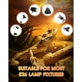 thumbnail image 4 of 50W UVA UVB Reptile Heat Lamp, 4 Pack Heat Lamp Light Bulbs for Reptiles, Amphibian Basking Lights, Terrariums and Cages,Works with Various Lamp Fixtures, for Bearded Dragon, Lizard, Gecko,Turtle, 4 of 7