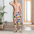 thumbnail image 2 of Hirioo Watercolor Teapots for Women's PJ Pajama Pants Sleep Pants Women's Home Trousers with Pockets,S-3XL-Small, 2 of 6
