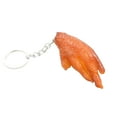 thumbnail image 2 of Fun Realistic Food Keychains Cute Miniature Simulation Sushi Donut Burger Keychain for Women Men Kids Bag Charm Decoration (1pc), 2 of 9