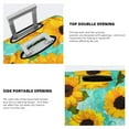 thumbnail image 5 of Bingfone Yellow Sunflowers With Green Leaves Luggage Cover Washable Suitcase Cover Protector Anti-Scratch Suitcase Cover Fits 18-32 Inch Luggage, 5 of 9
