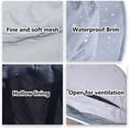 thumbnail image 3 of Mosquito Netting Bee Keeper Hat,Garden Bug Gnats Face Cover Head Net Veil Costume Dog Grooming Cap for Women Men Fishing 1Pack, 3 of 6