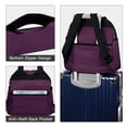 thumbnail image 4 of Duryarhall Trolley Sleeve Backpack Portable Handbag, Adjustable Strap/Top Handle, 4 of 5