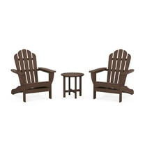 Trex Outdoors 3-Piece Monterey Bay Outdoor Adirondack Set in Vintage Lantern