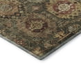 thumbnail image 3 of Addison Rugs Mayfield Premium Machine Washable Traditional Medallions Aloe Round Rug, 8' x 8', 3 of 6