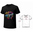 thumbnail image 4 of Car T-shirt Automobile unisex T-shirt Unisex tees Causal cotton Colourful print, 4 of 5