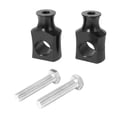 thumbnail image 1 of DYNWAVECA Universal Motorcycle 7/8'' / 1'' Handle Bar Riser Clamp Motorbike Repalcment Parts, Provide Suitable Height - 25mm Black, 1 of 6