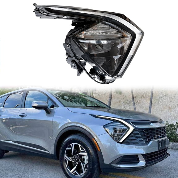 For 2022 2024 Kia Sportage SX EX LX Headlight LED Lamp Assembly Right Passenger